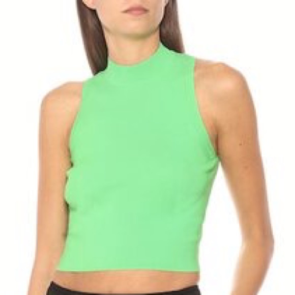 NWT Adam Selman Sport Lime Green Tank - Picture 3 of 16